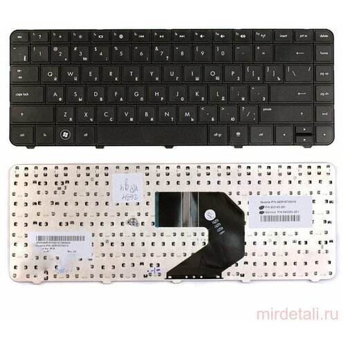 Клавиатура для ноутбука HP Pavilion G4 G4-1000 G6 G6-1000 CQ43 CQ57 CQ58 430 630 635 черная 002634-м 1530₽