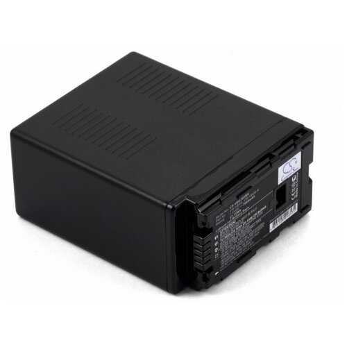 Усиленный аккумулятор для Panasonic VW-VBG6, VW-VBG6PPK, 7800mAh аккумулятор cameron sino для видеокамеры panasonic nv gs11 nv ds60 nv ds65 nv gs15 nv gx7 nv mx500 ag dvx100be p n cga d54s vw vbd55 2200мач