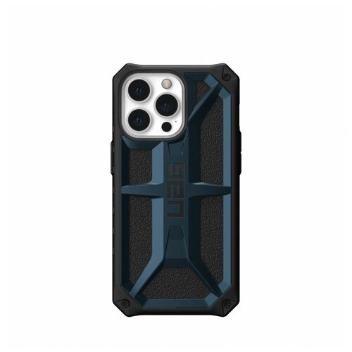 фото Чехол uag monarch для iphone 13 pro темно- синий (mallard)