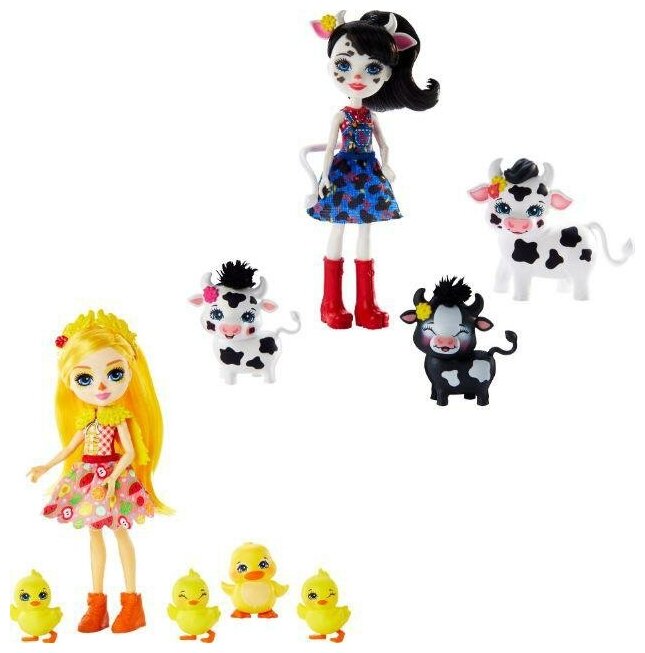 Кукла Enchantimals с 3+ зверушками