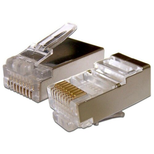 Коннектор RJ-45 TWT 100 шт. (TWT-PL45/S-8P8C-6)