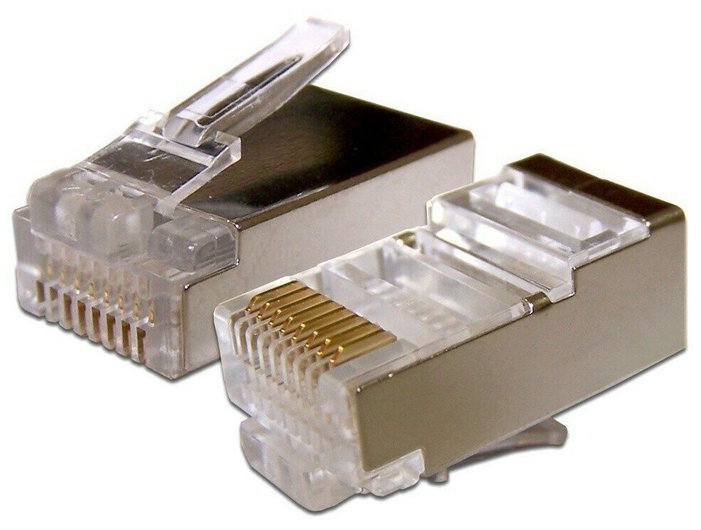 Коннектор Lanmaster TWT-PL45S-8P8C-6 кат.6 RJ45 упак.100шт