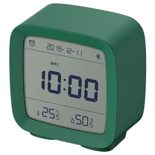 Будильник Xiaomi ClearGrass Bluetooth Thermometer Alarm clock CGD1, зеленый