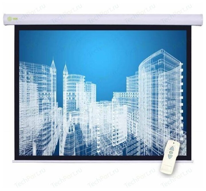 Экран CACTUS Wallscreen , 203х152 см, 4:3, настенно-потолочный белый - фото №10