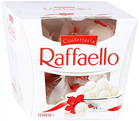 Набор конфет Raffaello миндаль и кокос, 150 г