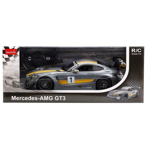 Машина Р/У RASTAR MERCEDES AMG GT3 PERFORMANCE R/C 1:14 со светом В КОР. в кор.6шт