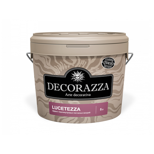 Декоративное покрытие Decorazza Lucetezza, alluminio LC-700, 5 кг, 5 л декоративное покрытие decorazza lucetezza lc 17 25 5 л