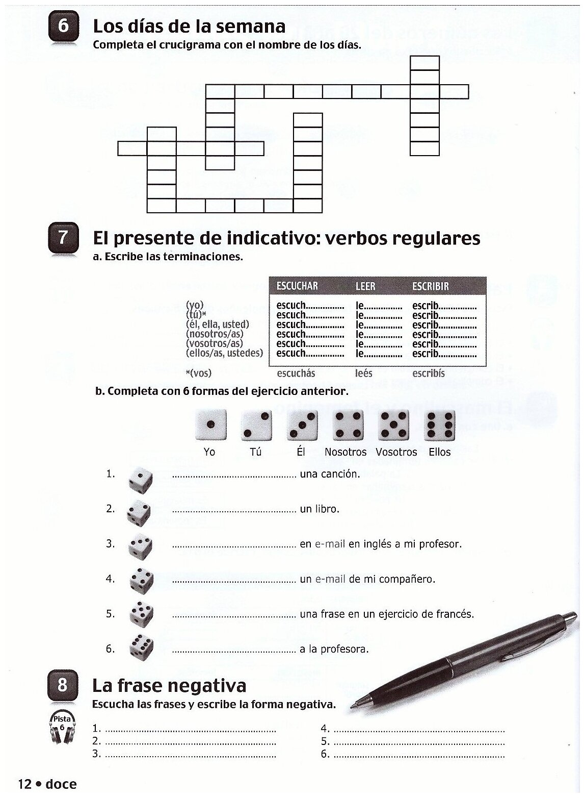 Книга Codigo ELE 1. Cuaderno de ejercicios - фото №8
