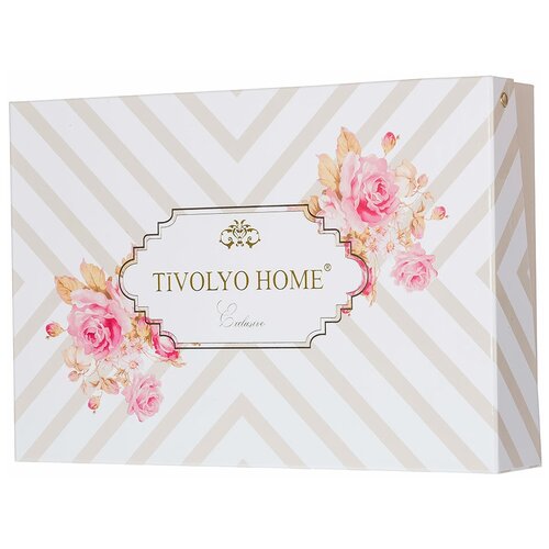 фото Комплект постельного белья tivolyo home olivia бирюзовый