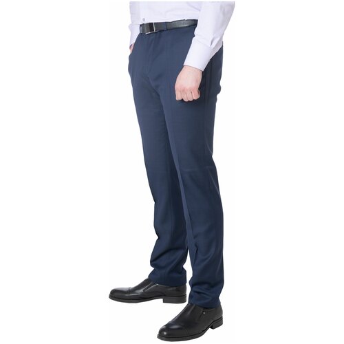 Брюки классические Digel, размер 50/188, синий брюки digel размер 50 188 черный