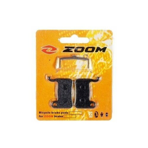 Колодки тормозные Zoom, для дисковых тормозов Zoom и для Shimano, блистер, HB-01