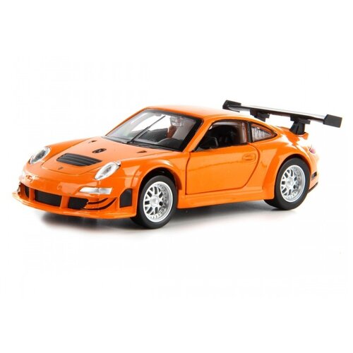 Hoffmann Porsche 911 GT3 RSR (102784) 1:32, 14 см, оранжевый машина металлическая hoffmann 102786 porsche 911 gt3 rs 997 1 32