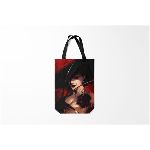 фото Сумка-шоппер / 31х42 см / геймерам / resident evil village burnettie