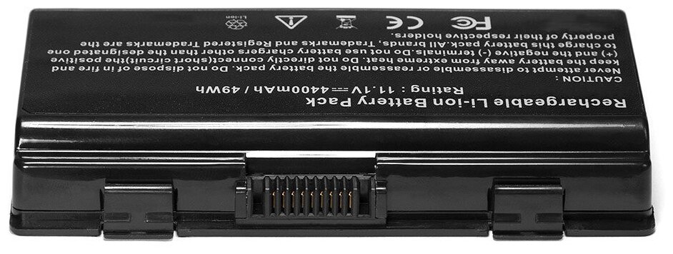 Аккумулятор OEM (совместимый с A32-T12, A32-X51) для ноутбука ASUS T12 11.1V 4400mAh черный