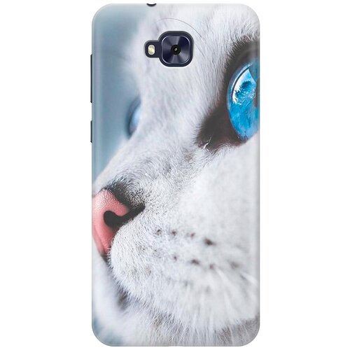 фото Силиконовый чехол на asus zenfone 4 selfie (zd553kl) / асус зенфон 4 селфи с принтом "кошачий взгляд gosso