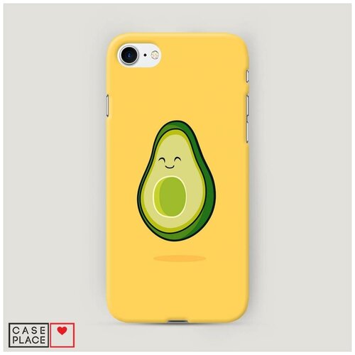 фото Пластиковый чехол "милый авокадо" на apple iphone 7 / айфон 7 case place
