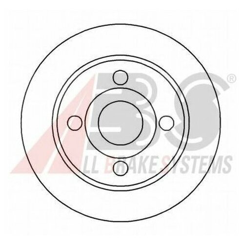 Диск Тормозной Abs арт. 16123