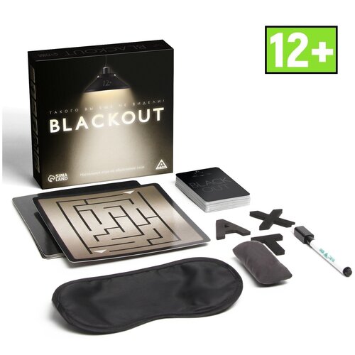 Настольная игра на объяснение слов Blackout, 120 карт, 12+ настольная игра на объяснение слов blackout 12