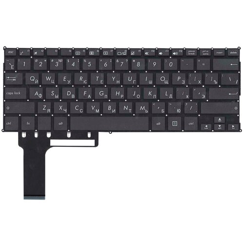 Клавиатура для ноутбука Asus E202 E202M E202MA черная 862₽