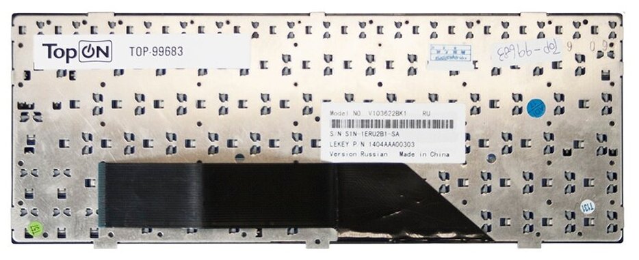 Клавиатура для ноутбука MSI U135 U135DX U160 U160DX U160DXH U160MX Series Г-образный Enter Черная с черной рамкой PN V103622CK1