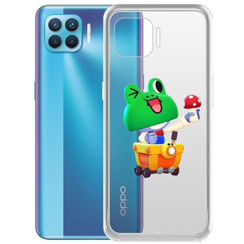 фото Чехол-накладка clear case brawl stars-леонард карл для oppo reno4 lite krutoff group