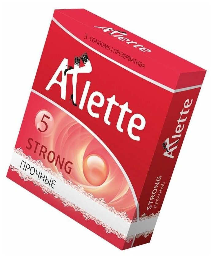 Ультрапрочные презервативы Arlette Strong - 3 шт.