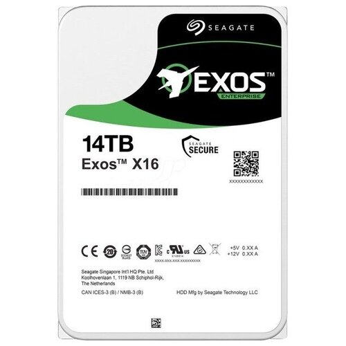 Жесткий диск Seagate SAS 30 14Tb ST14000NM002G 3459900₽