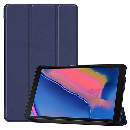 Чехол-обложка Чехол. ру для Samsung Galaxy Tab A 8.0 (2019) SM-P200 / P205 тонкий умный кожаный на пластиковой основе с трансформацией в подставку с.