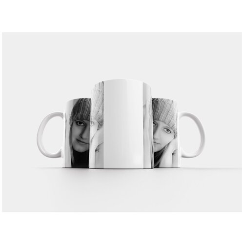 фото Кружка "заход солнца, зима, снег" 320 мл lotsprints