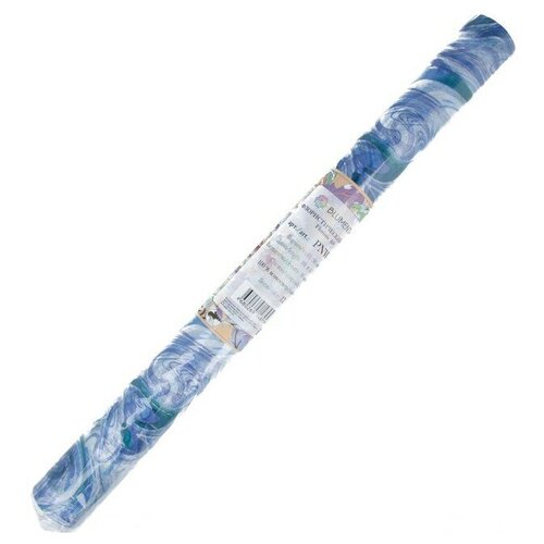 Флористический фетр Blumentag 35 г/м2, 2 м, 12 синий (волны) (PNW-35/1)