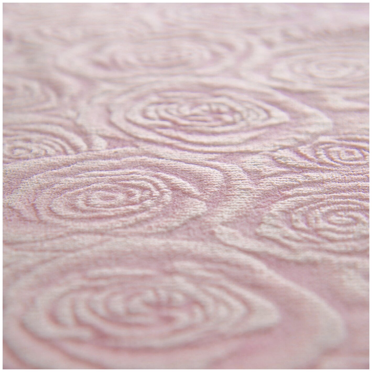 Плед плюшевый 180х200 см , покрывало ОТК "Роза", розовый - фотография № 4