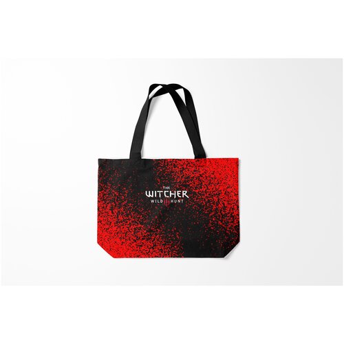 фото Сумка-шоппер / 46х35 см / сериалы / ведьмак the witcher. burnettie