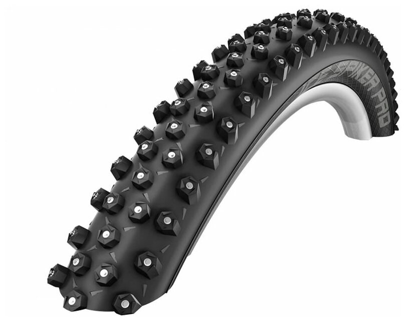 Велопокрышка Schwalbe ICE SPIKER PRO EVO 65-584, 27,5х2,6, LiteSkin, HS379 (378 Alu Studs) WiC