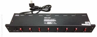 Питание световых приборов Euro DJ SWITCH-8 E