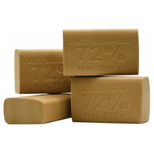 Мыло хозяйственное 72% 200г ММЗ, без упаковки, ш/к транспортной упаковки 70614