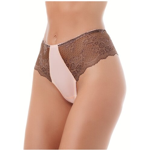 фото Трусы vivalia, размер 84-90 (42), розовый, коричневый