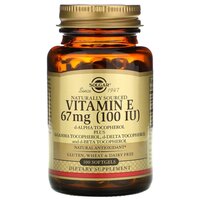 Solgar Vitamin E капс., 100 МЕ, 100 шт.