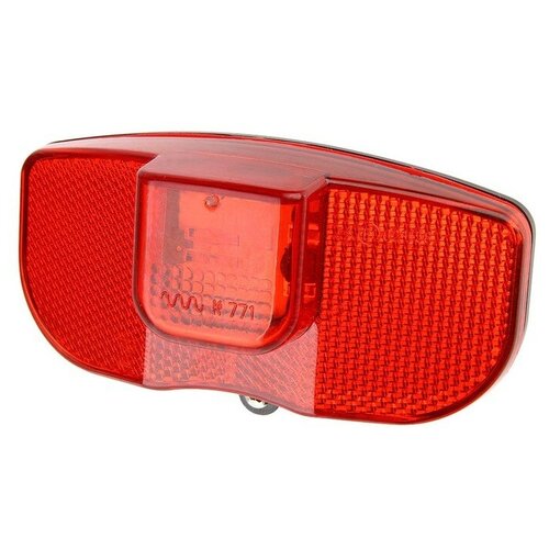 фото Фонарь задний jy-148, 1 яркий светодиод, цвет красный/чёрный