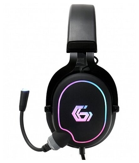 Гарнитура игровая Gembird MHS-GX20 мембр 50 мм подсветка рег гром рег оголовье каб 21 м