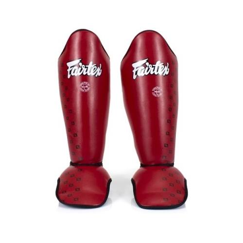 фото Защита на голень fairtex sp5 красный (xl)