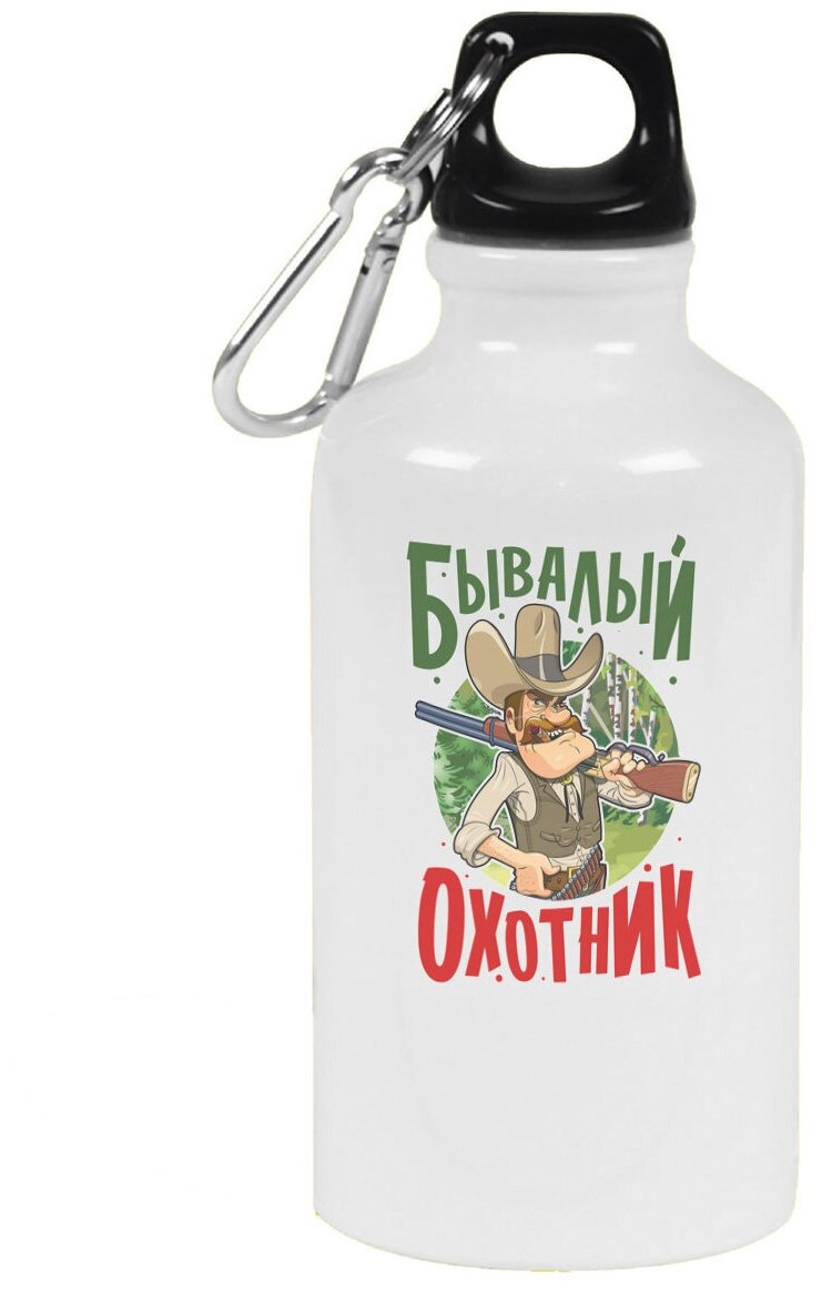 Бутылка с карабином CoolPodarok Бывалый охотник