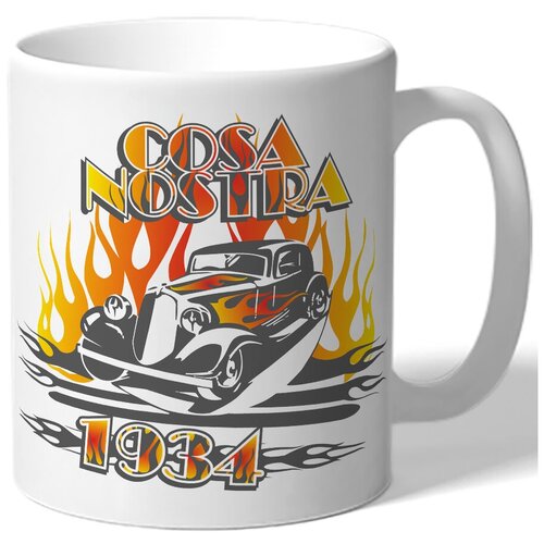фото Кружка cosa nostra 1934 , коза ностра 1934 drabs