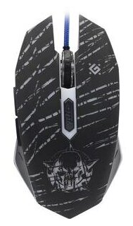 Мышь игровая Defender Dark Agent GM-590L 6 кнопок12800dpi USB