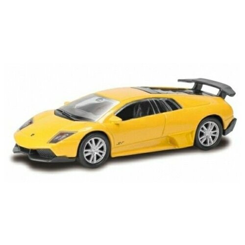 Машина Ideal 1:64 Lamborghini Murcielago LP 670-4 SV машина металлическая lamborghini murcielago lp 670 4 sv 1 64 цвет жёлтый