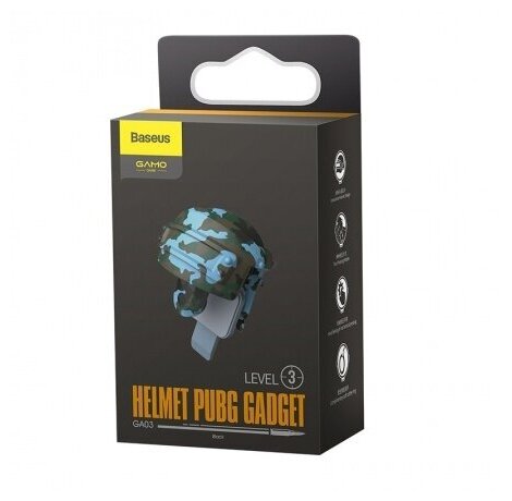 Триггеры BASEUS Level 3 Helmet PUBG Gadget BS-GA03 синий камуфляж