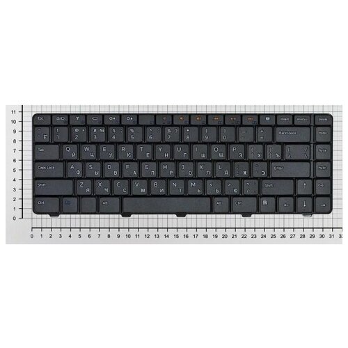 Клавиатура для ноутбука Dell Inspiron 14V 14R N3010 N4010 N4020 N4030 N5030 M5030 черная 1380₽