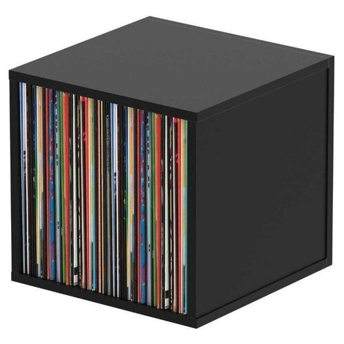 Glorious Record Box Black 110 подставка, система хранения виниловых пластинок 110 шт. Цвет чёрный