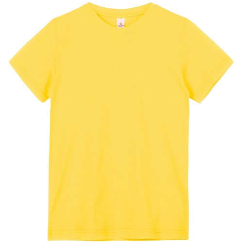 Футболка HappyFox, размер 13 (158), желтый футболка happyfox хлопок размер 13 158 бежевый