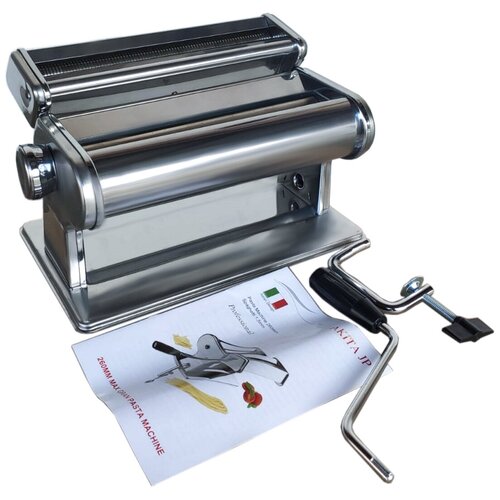 Ручная тестораскатка - тестораскаточная машина Akita Jp 260mm Pasta Machine Professional машинка для раскатки теста