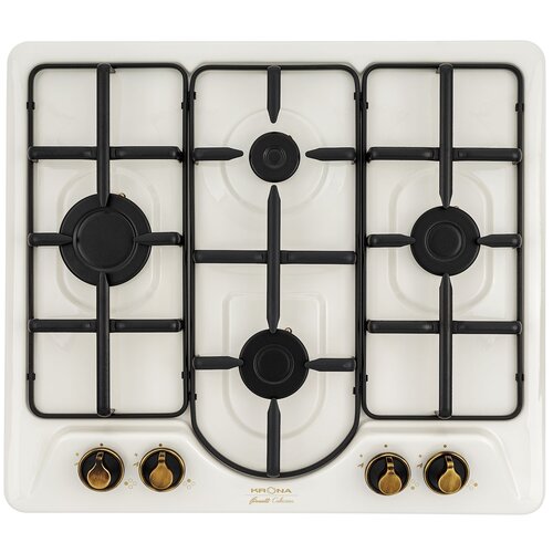 Газовая варочная панель Krona PARTITA 60 IV бежевый 1271700₽